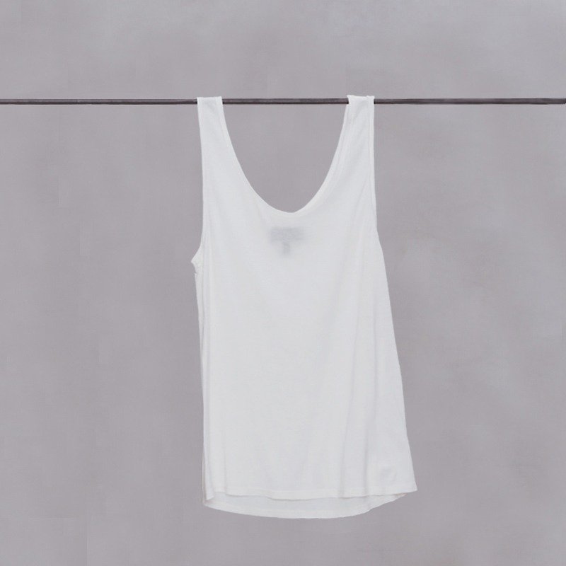 Outspoken Tank Top - White - Women's Vests - Other Materials 