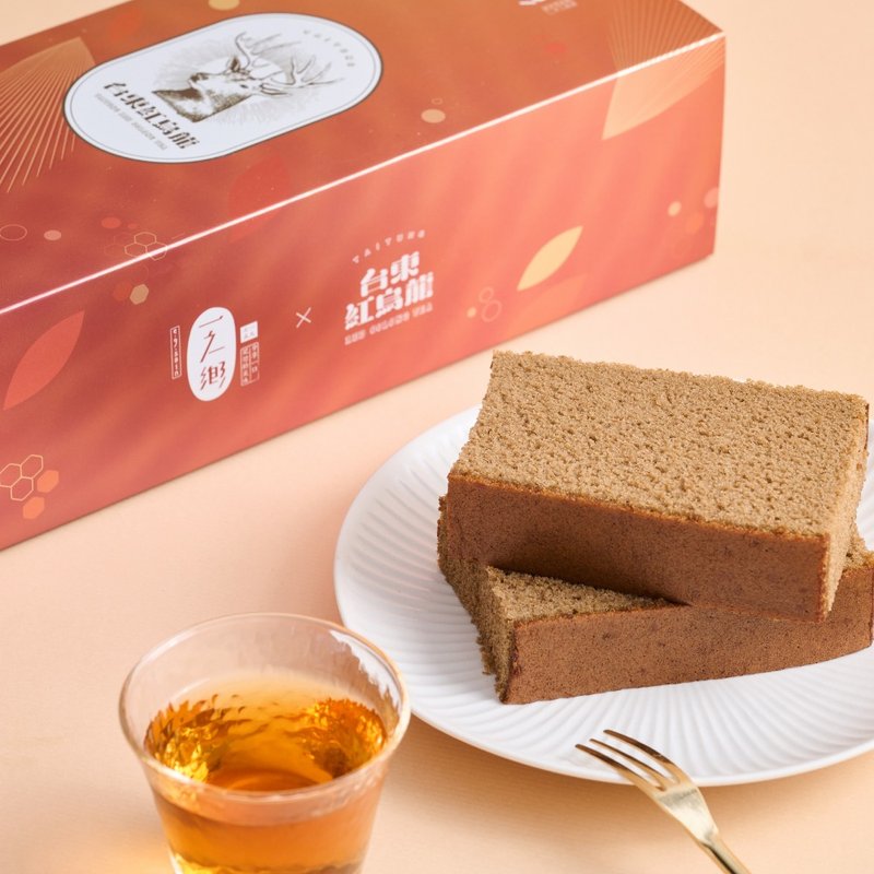 【Ichi no Sato】Red Oolong Honey Cake 470g - Cake & Desserts - Fresh Ingredients Red