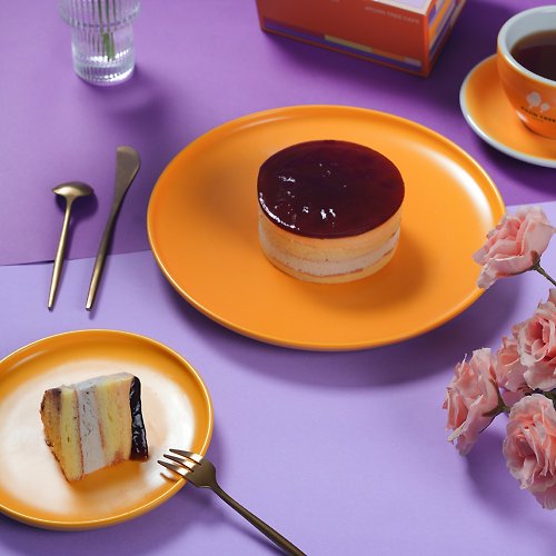 樂奇創新科技 (預購)【富錦樹咖啡】焦糖布蕾芋泥蛋糕-200g