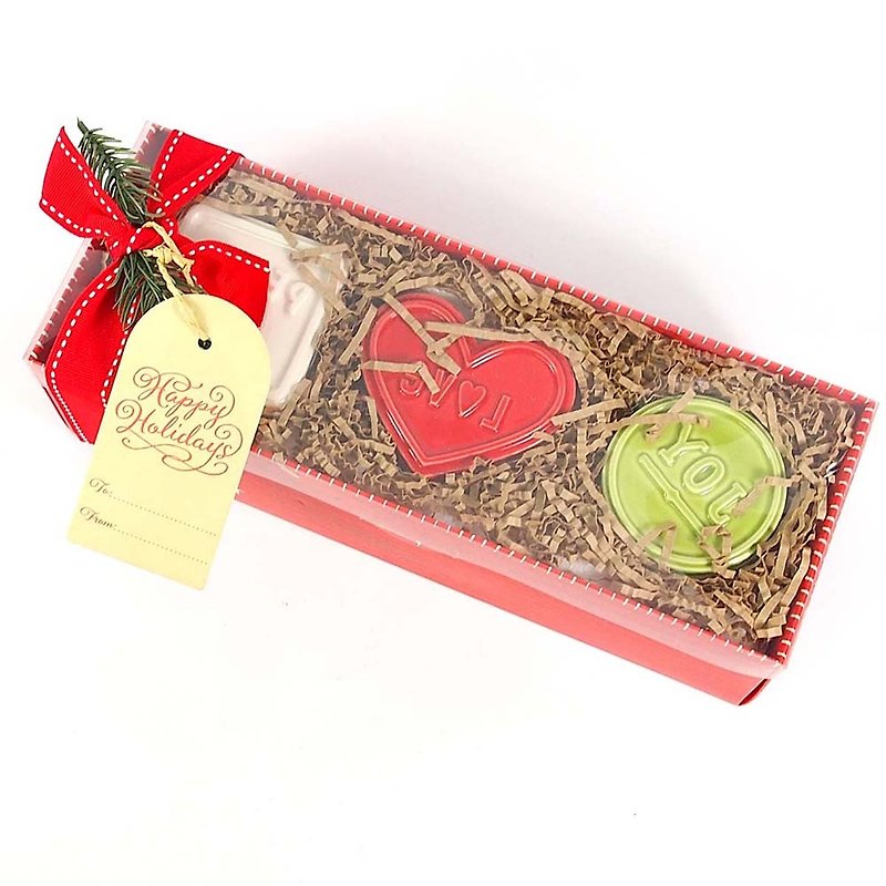 Warm biscuit mold 3 into the 【Hallmark-Gift Christmas Series】 - Other - Porcelain Multicolor
