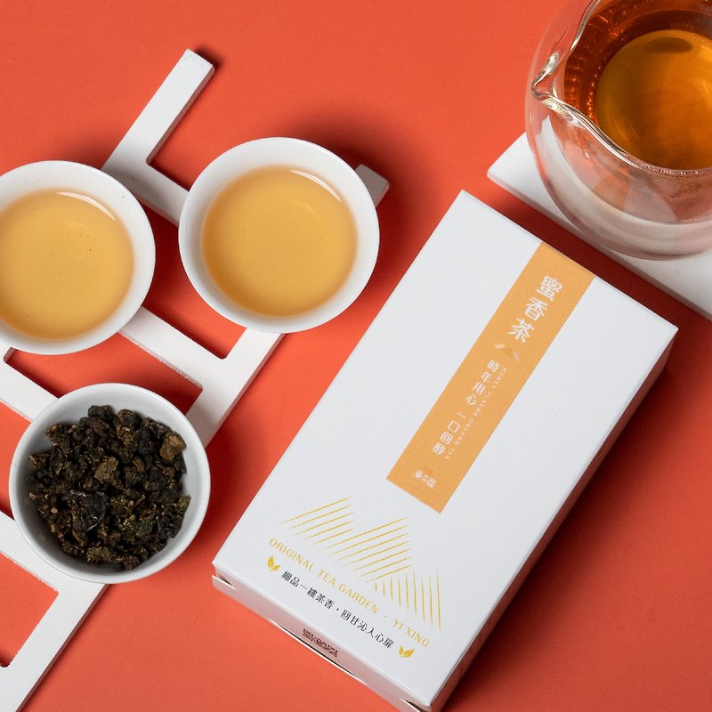 The first choice for corporate Dragon Boat Festival gifts in the original tea garden is the Lugu Tea Village honey-flavored tea gift box - ชา - กระดาษ สึชมพู