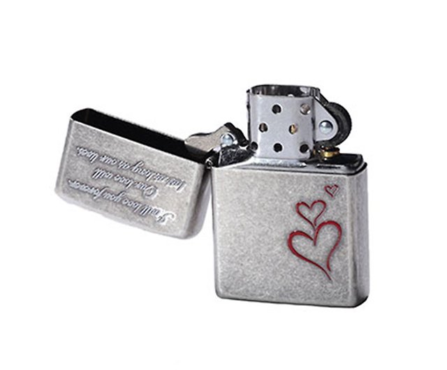 ZIPPO Official Flagship Store] Eternal Love Windproof Lighter ZA-1