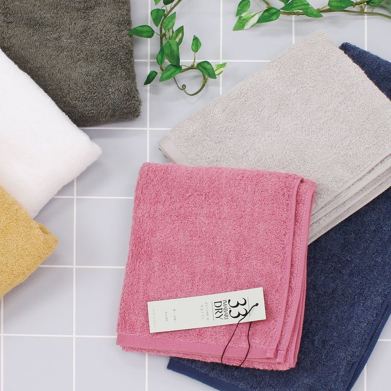 Japan Imabari Hartwell-3.3 quick-drying one-piece towel-(34*75))-pink - Blankets & Throws - Cotton & Hemp Pink