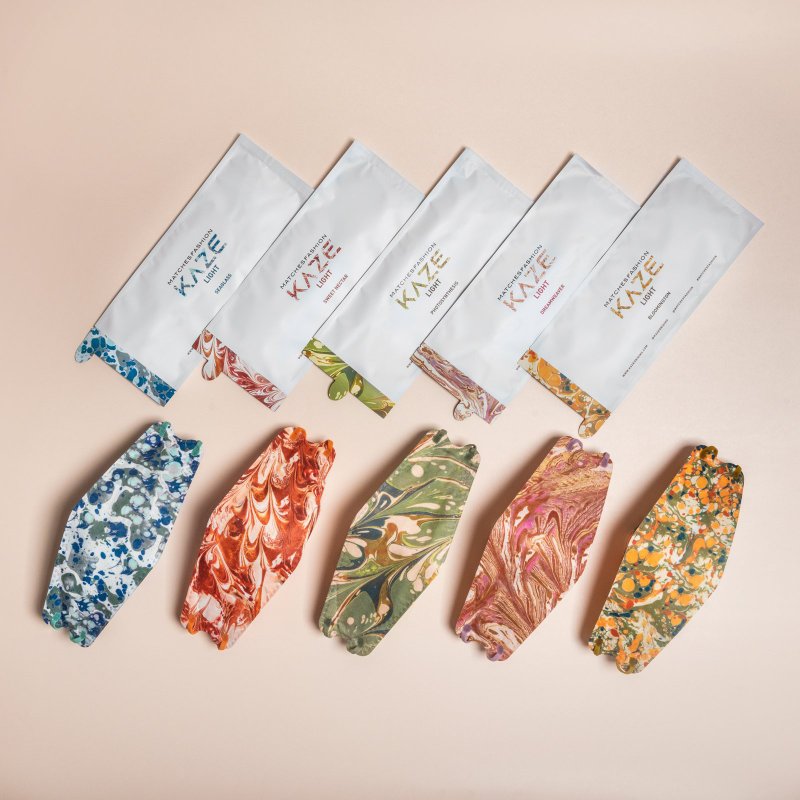 KAZE x MATCHESFASHION Marble Series 3D Lightweight and Three-dimensional Masks (10 pieces in a box) - Face Masks - Other Man-Made Fibers Multicolor