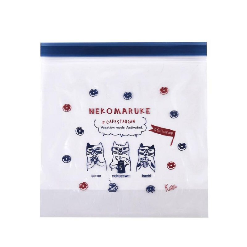 Kusuguru Japan食物密封夾鏈袋 日本食品衛生檢測合格 -M號10個入 - 便當盒/食物袋 - 其他材質 透明