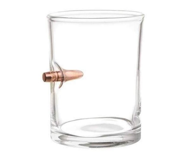 lucky shot bullet glass