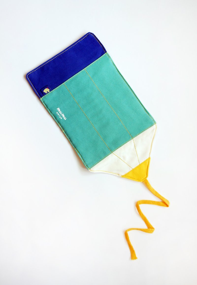 Pen case-banana yellow nib - Pencil Cases - Cotton & Hemp Multicolor