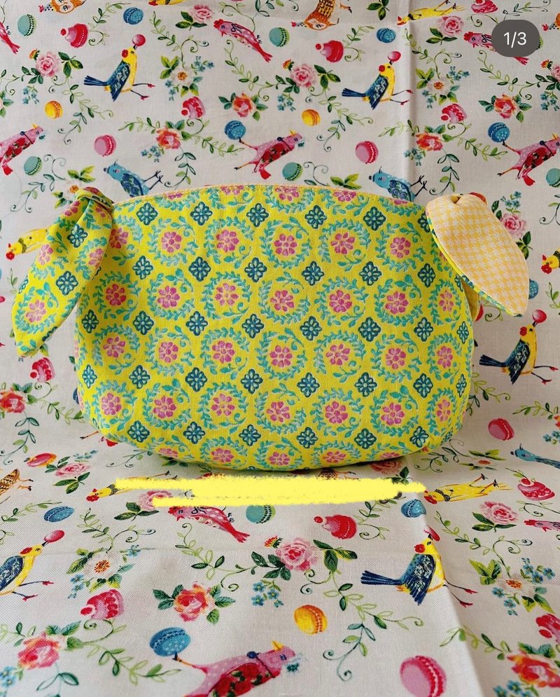 訂製 Longchamp 網袋專用內袋 - 其他 - 棉．麻 綠色