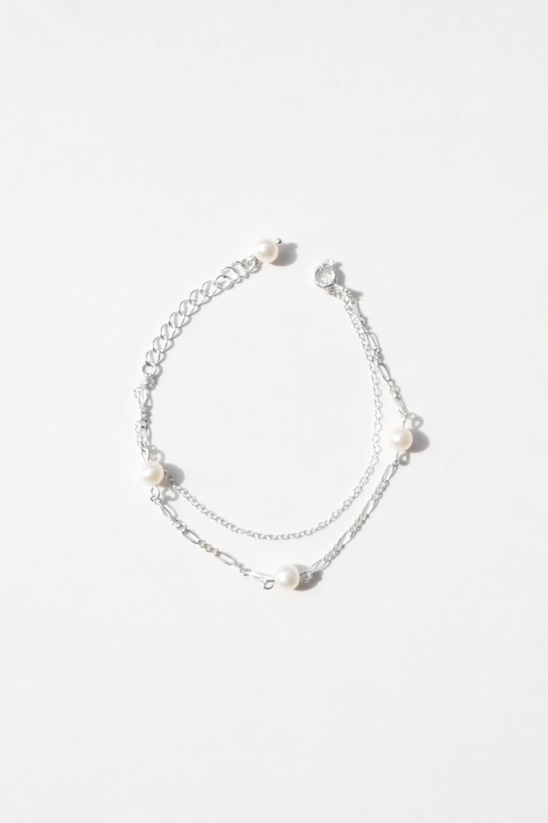 Olivia Bracelet - 手鍊/手環 - 珍珠 白色