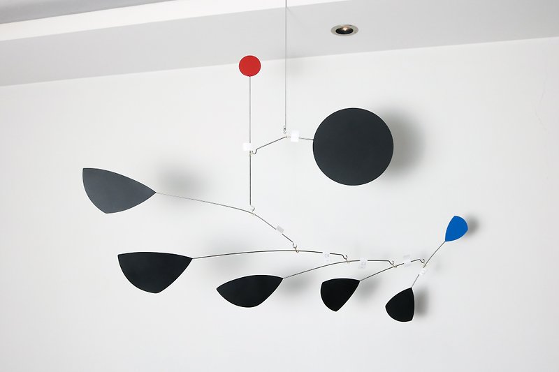 Alexander Calder mobile考爾德動態雕塑客製 - 擺飾/家飾品 - 其他金屬 多色