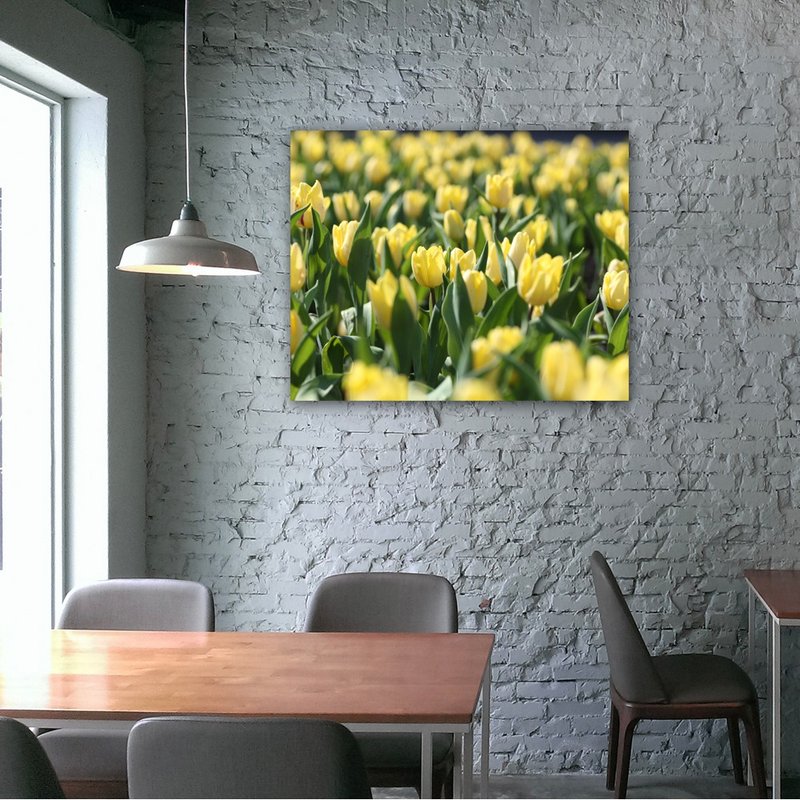 無框複製畫 | 黃色鬱金香A0001 | K藝術家 - 海報/掛畫/掛布 - 其他材質 多色