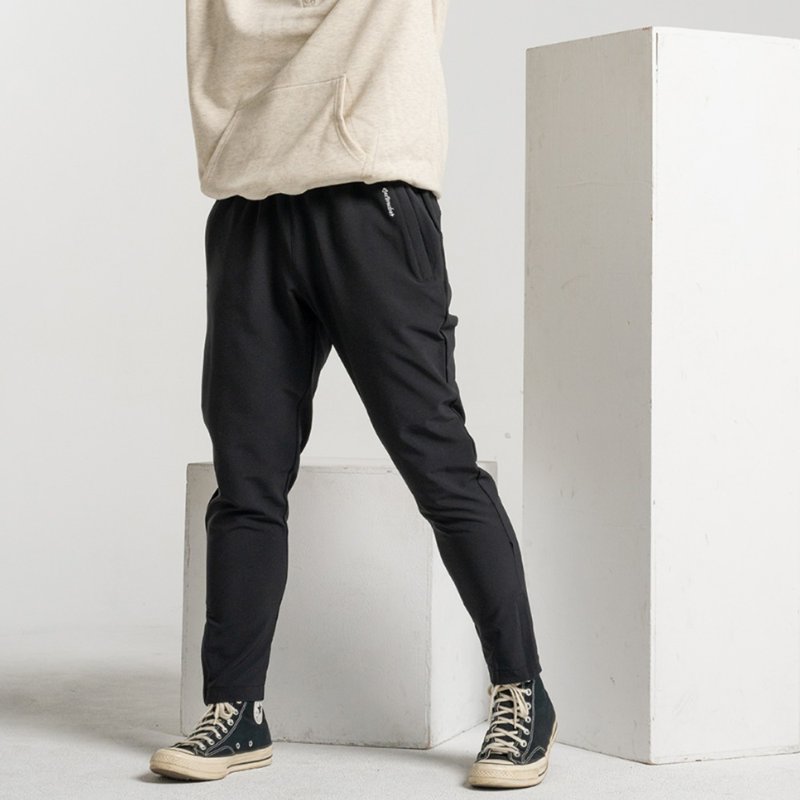 Lightweight elastic girdle pants 2.0 #Men's style [two colors] - กางเกงวอร์มผู้ชาย - เส้นใยสังเคราะห์ สีดำ