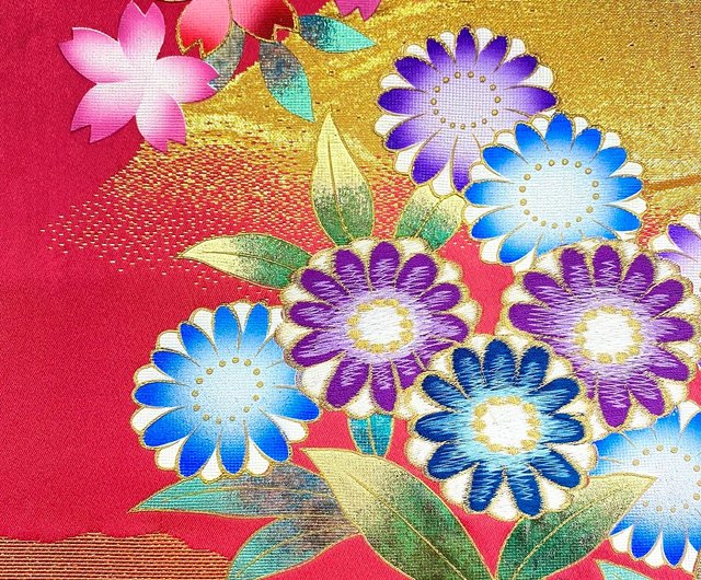 日本の伝統衣装 貼り絵　フレーム付き 161550308_o7.jpg?