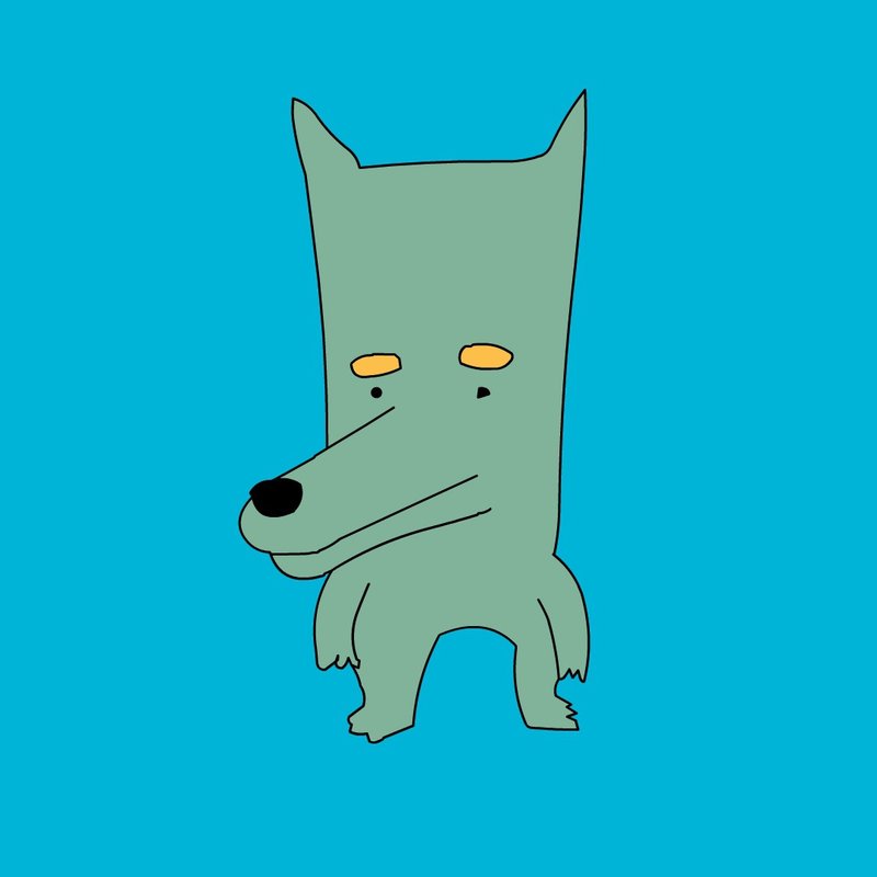 Dirty Foot Brother Yang Duck Duck Waterproof Matte Sticker - Stickers - Paper 