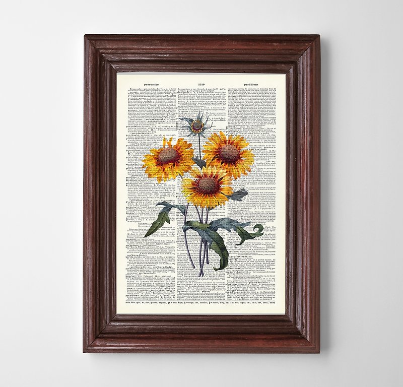 floral print (2) Customizable posters - Wall Décor - Paper 