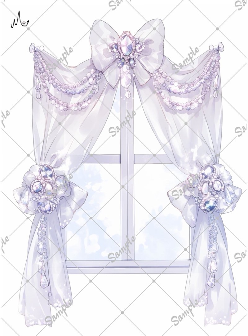 オリジナル装飾ステッカー - 貼紙 - 紙 