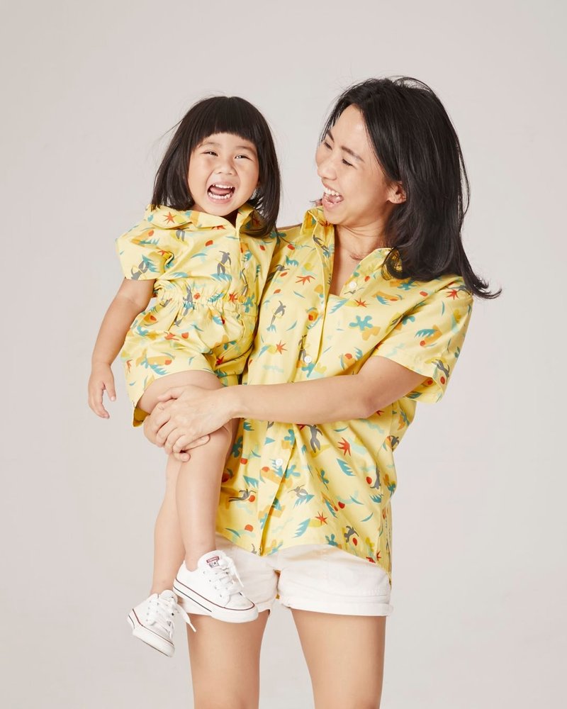  Matisse Adult Shirt - 女襯衫 - 棉．麻 黃色