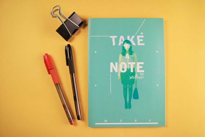 ディアホーンデザイン/ディアホーン WORK Your Life Notebook ティファニーブルーグリーン - ノート・手帳 - 紙 グリーン