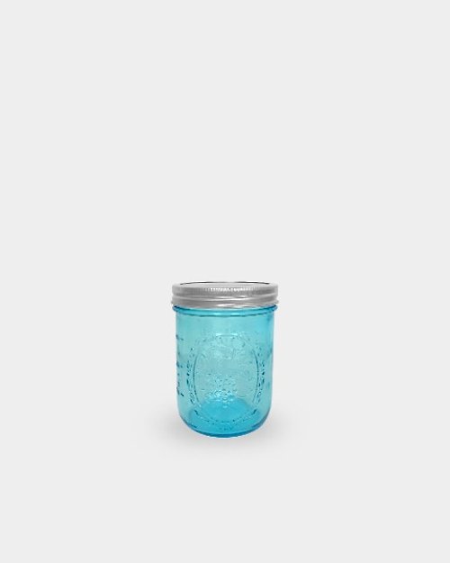 TasteLife 品居 Ball Mason Jar經典復刻_8oz藍色窄口罐