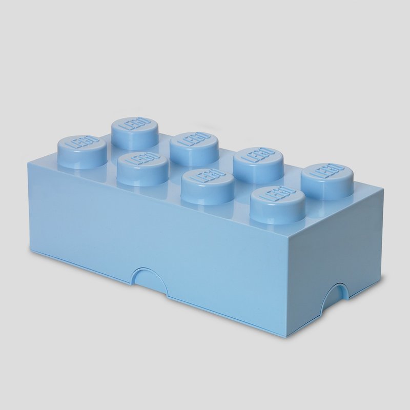 Room Copenhagen 樂高 LEGO 8凸收納盒-淺藍色(40040636)送禮 - 居家收納/收納盒/儲物盒 - 其他材質 