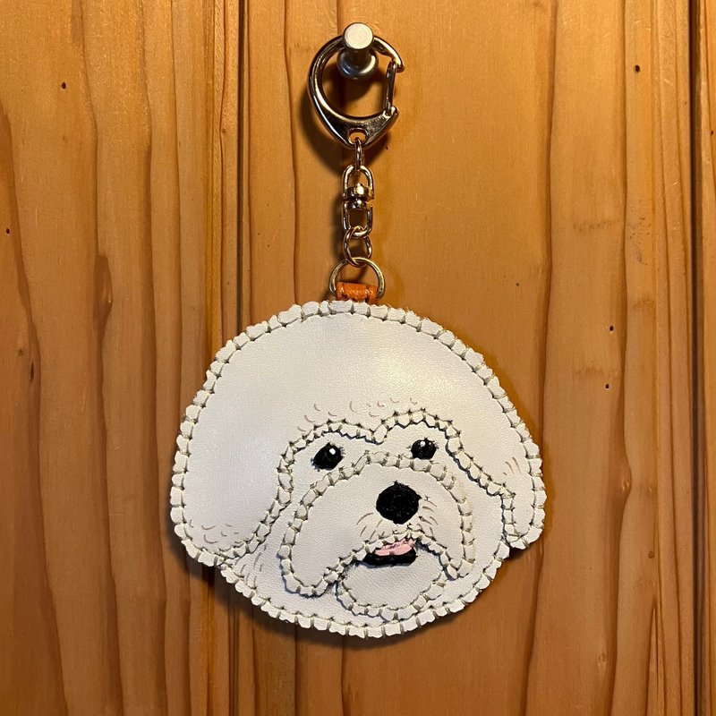 Bichon Frise - Charms - Genuine Leather 