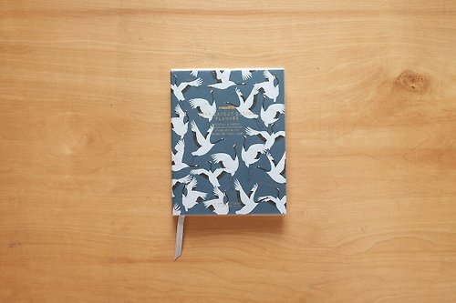 A PIECE(S) OF PAPER SELF-LAYOUT DESIGN PLANNER : Red crowned crane