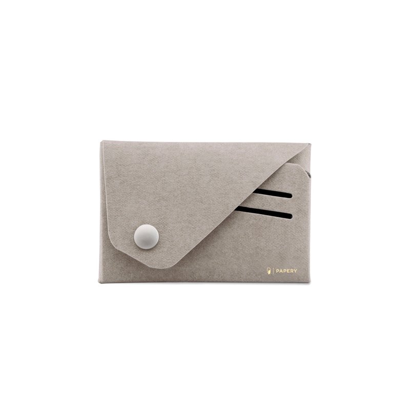 ionCARDholder  銀離子抗菌卡片套-環保物料-石灰客製禮物 - 名片夾/名片盒 - 其他材質 咖啡色