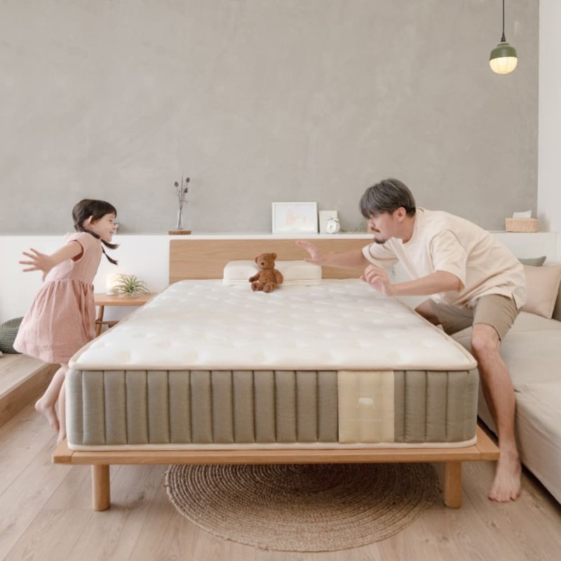 【 LOVEFU大島樂眠】撐腰樂眠床2 - 安撫身心靈的低溫熟成硬床 - 寢具/床包 - 其他材質 白色