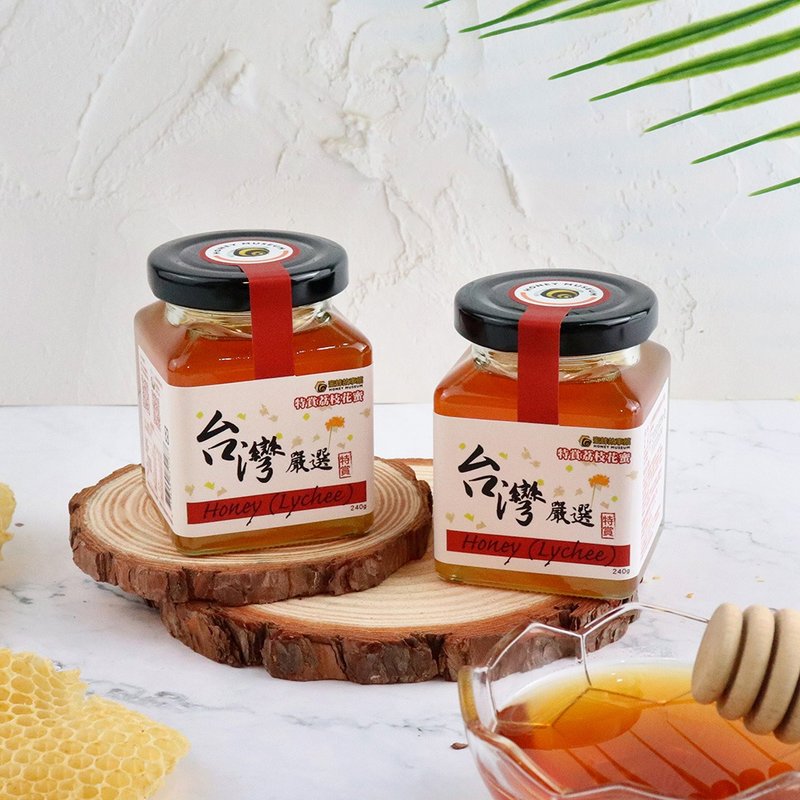 Bee Story Taiwan Special Reward Lychee Nectar 240g - น้ำผึ้ง - อาหารสด สีส้ม