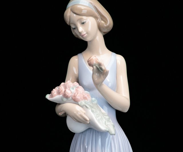 美品】NAO リヤドロ人形 母子像 陶器製 40✕23cm スペイン製