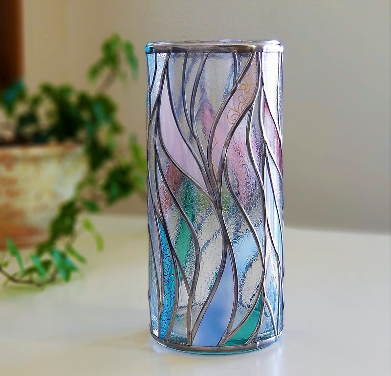 Order　GlassArt Glass Vase 　 Right Future2