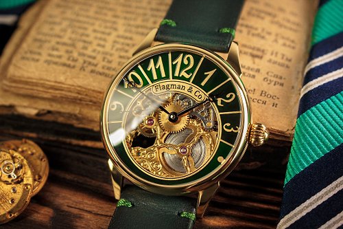 Flagman & Co. 鏤空手錶 , 手工手錶 , 婚姻觀 , 客製化手錶 , 鏤空腕錶 男士