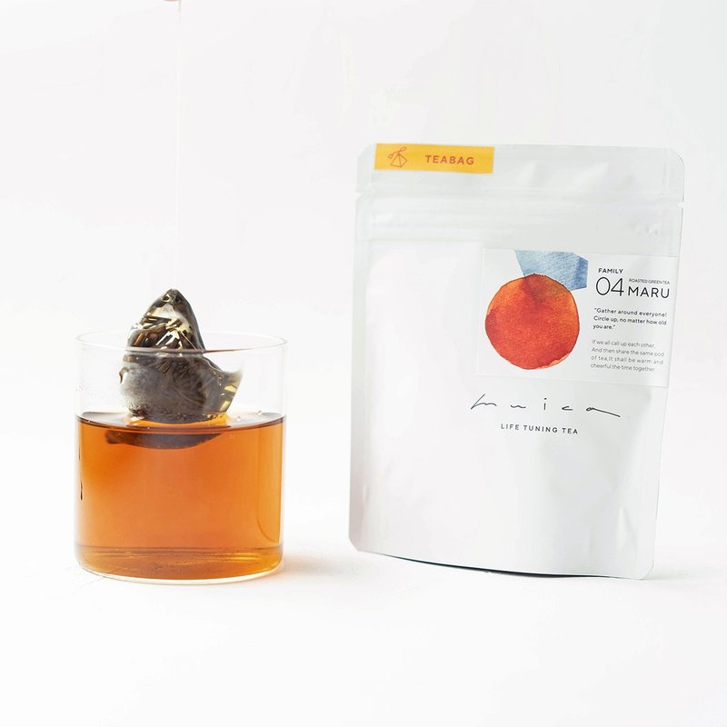 日本茶 04ほうじ茶MARU / 標準サイズ ティーバッグ2.5g×8 - 茶葉/茶包/水果茶 - 其他材質 