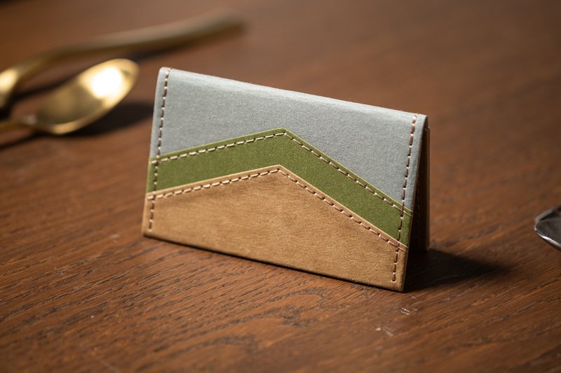 paper cardholder - washable kraft paper - Card Holders & Cases - Paper Blue