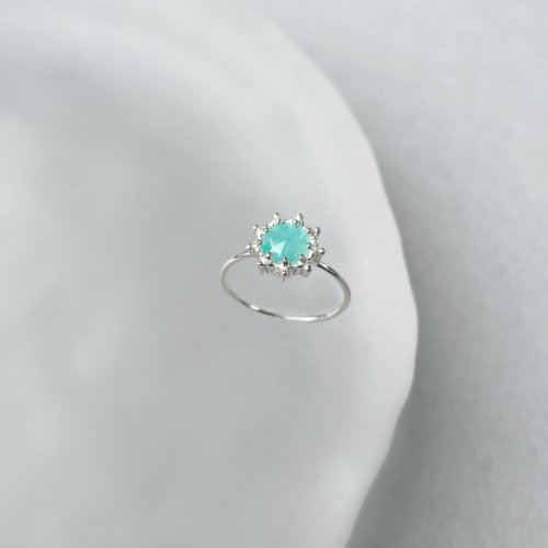 BOHO BELLE jewelry Big Sunshine天河石戒指