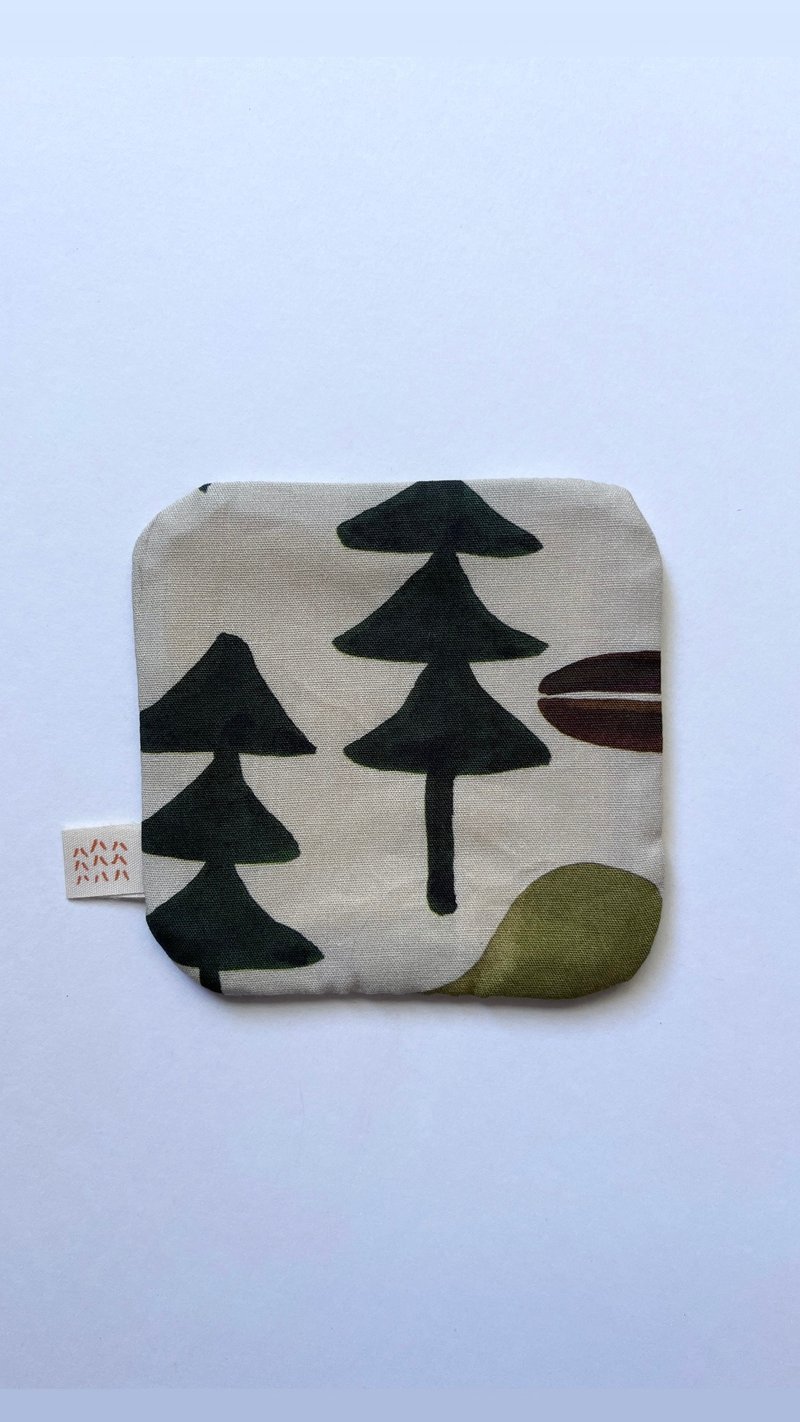 moshimoshi 杯墊 - forest - 杯墊 - 棉．麻 