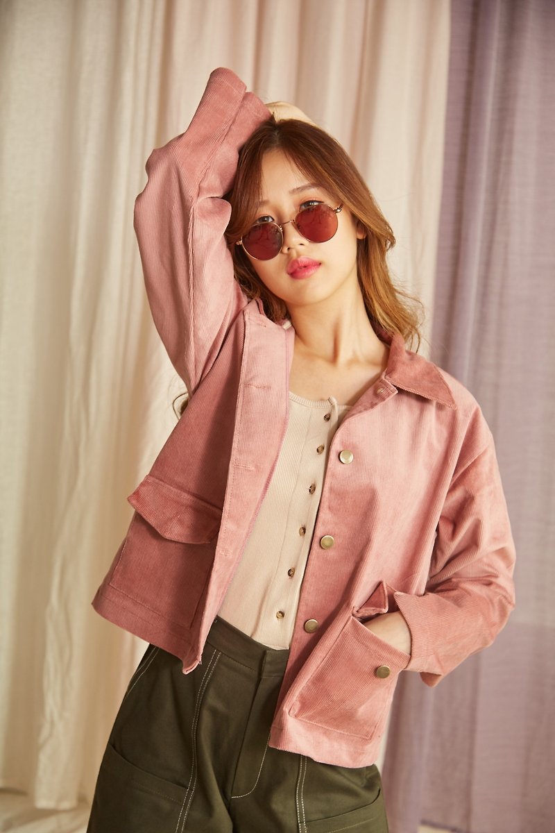 Highestjump Puffy Jacket (Pink) - 女裝 背心 - 棉．麻 粉紅色
