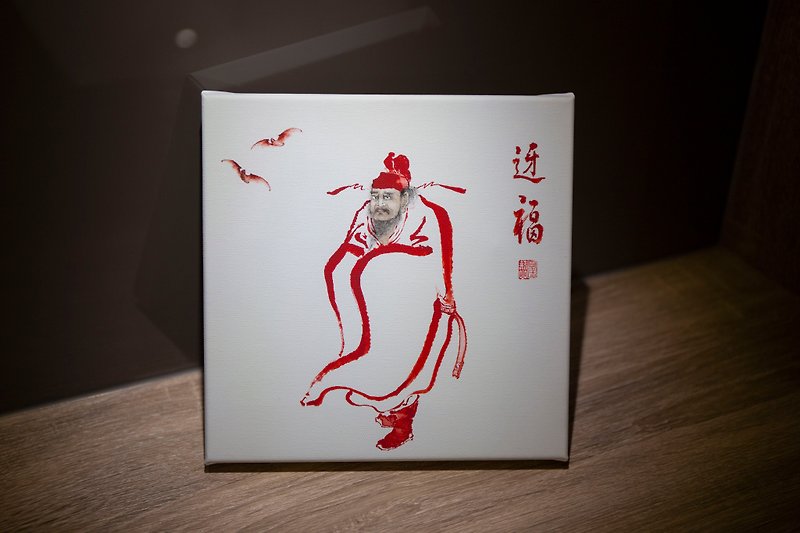 [Oriental Art x Buddha Painting] Zhong Kui Series - Micro-jet printing limited frameless prints - กรอบรูป - วัสดุอื่นๆ ขาว