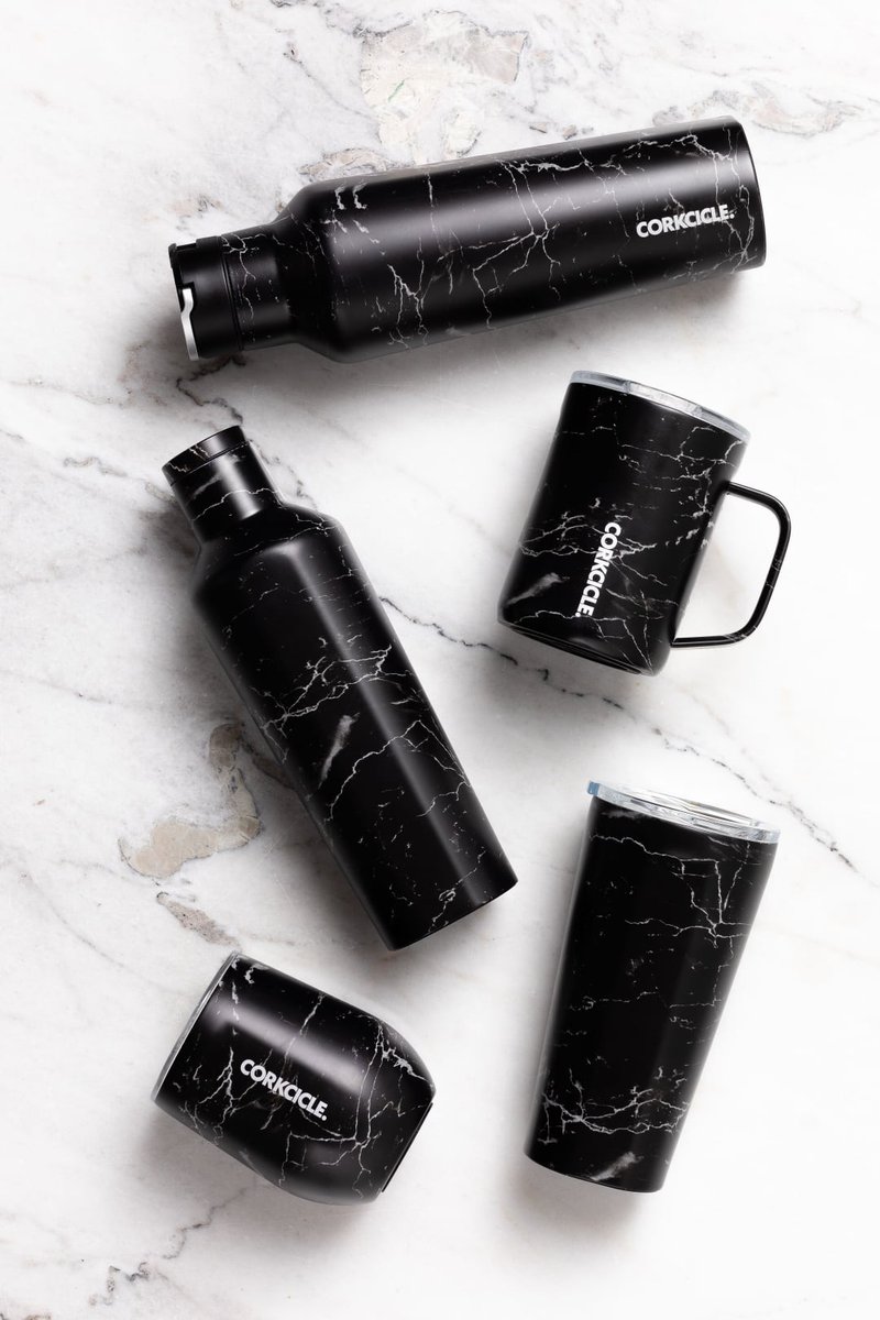 【新品上市】CORKCICLE 三層真空寬口杯 475ml-黑雲石 - 保溫瓶/保溫杯 - 不鏽鋼 黑色