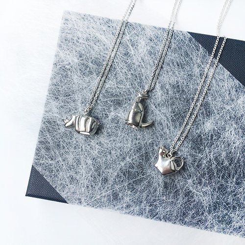 瑞文堂 日本純銀手工動物造型項鍊 | 日本 純銀 氣質 項鍊