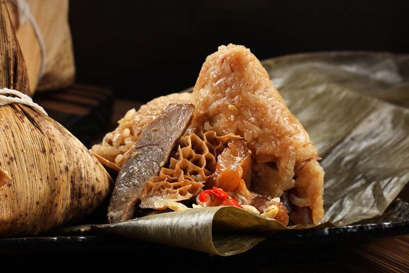 【端午限定】花雕牛犇寶粽(2顆) 210g×2 - 水餃/滷味/熟食 - 新鮮食材 咖啡色