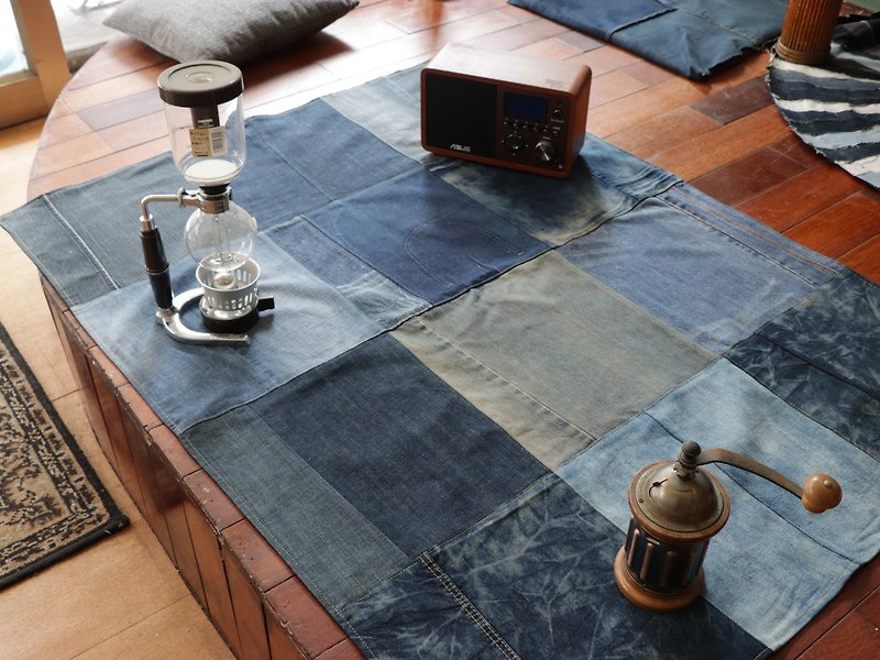 Handmade tannin floor mat-large square - Rugs & Floor Mats - Cotton & Hemp 