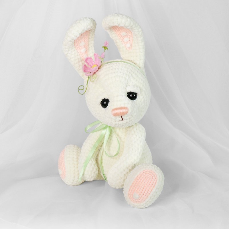 Crochet pattern Plush milk Bunny, PDF Digital Download, DIY amigurumi tutorial - DIY 教學/工具書 - 其他材質 