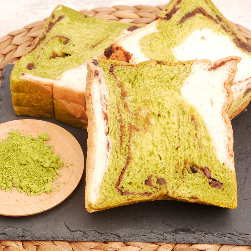 超厚切宇治抹茶生吐司－【茶鮮清爽不苦澀】 - 麵包/吐司 - 新鮮食材 