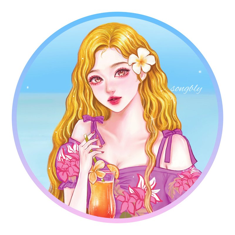 Dorisa sticker - 卡片/明信片 - 紙 多色