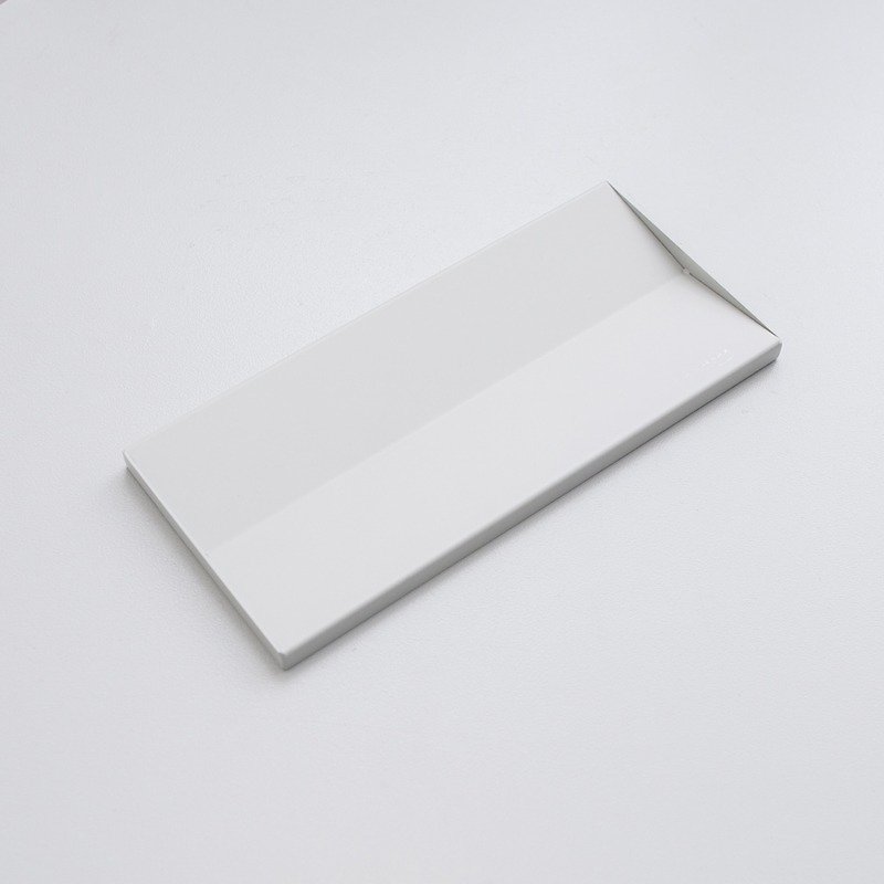 V / double-sided tray - gray - กล่องเก็บของ - โลหะ สีเทา