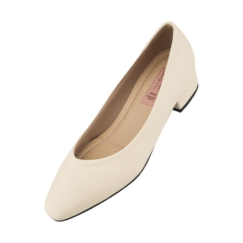 PRE-ORDER SPUR Daily Shoes_QA5555 (Ivory) - Women's Leather Shoes - Other Materials 