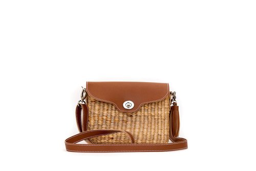Ella Wallet Brown Shop seaandgrass tw Handbags Totes Pinkoi