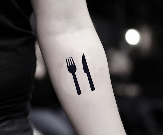 40 Great Fork Tattoos Ideas