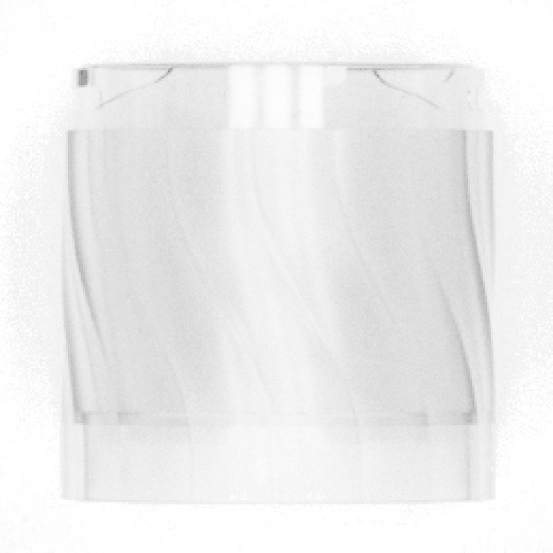 Wattle Parts | Long Straight Stripes_Transparent_Clear White - Pitchers - Plastic White